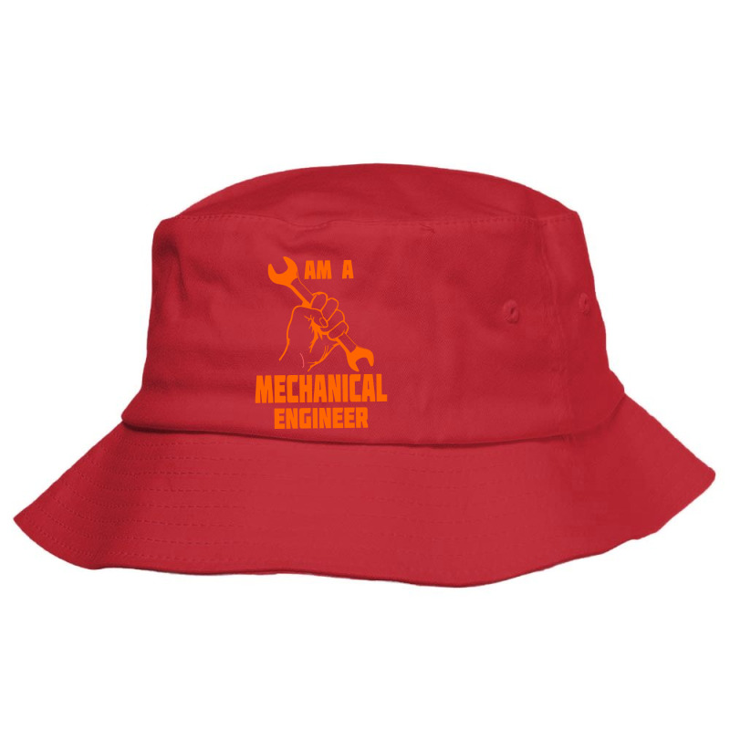 I Am A Mechanical Engineer Stars Bucket Hat | Artistshot