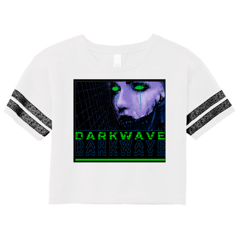 Modern Urban Vaporwave Cyberpunk Style Scorecard Crop Tee by reloadtsatsey | Artistshot