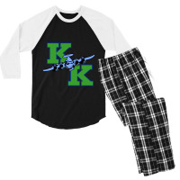 Kindersley Klippers Men's 3/4 Sleeve Pajama Set | Artistshot