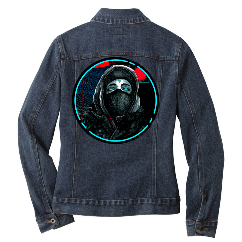 Modern Urban Vaporwave Streetwear Style Ladies Denim Jacket by reloadtsatsey | Artistshot