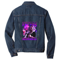 Vintage Futures Art Hendrixs Rapper Legend 80s 90s Men Denim Jacket | Artistshot