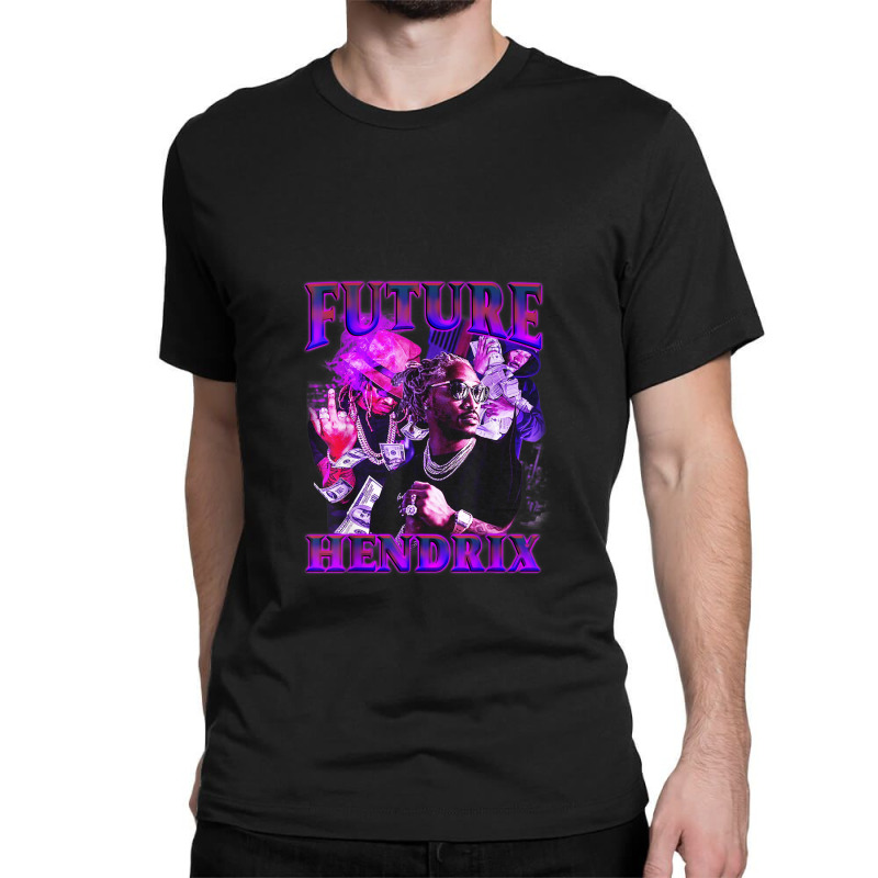 Vintage Futures Art Hendrixs Rapper Legend 80s 90s Classic T-shirt by TinaCrisp | Artistshot