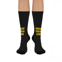 Arrogant Michigan Alumni Crew Socks | Artistshot