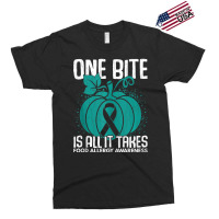 One Bite Is All It Takes Food Allergy Awareness Exclusive T-shirt | Artistshot