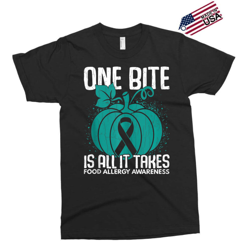 One Bite Is All It Takes Food Allergy Awareness Exclusive T-shirt by thanhtran | Artistshot