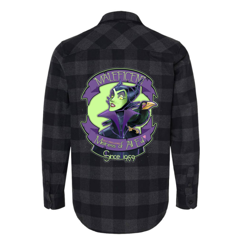 Maleficent Flannel Shirt | Artistshot