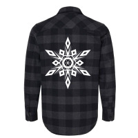 White Minimalist Geometric Glyph Mandala Sigil Rune Cute Yellow Flannel Shirt | Artistshot