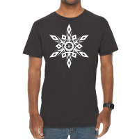 White Minimalist Geometric Glyph Mandala Sigil Rune Cute Yellow Vintage T-shirt | Artistshot