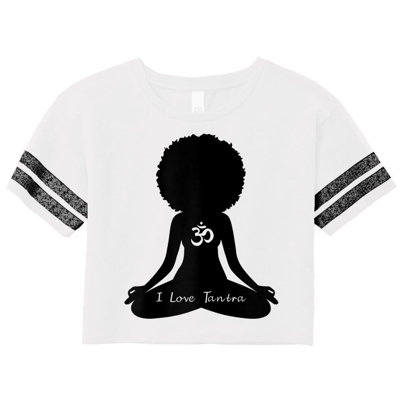 Womens I Love Tantra Curly Hair Self Care Self Care Om Wellness T Shir Scorecard Crop Tee by casimircorjki0 | Artistshot