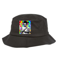 Hot Trend Kaleidoscopic Bride Of Frankenstein Bucket Hat | Artistshot