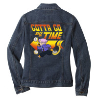 Time Traveling! Ladies Denim Jacket | Artistshot