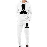 Womens Meditation Om Melanin Empowerment Yoga Meditation T Shirt Hoodie & Jogger Set | Artistshot