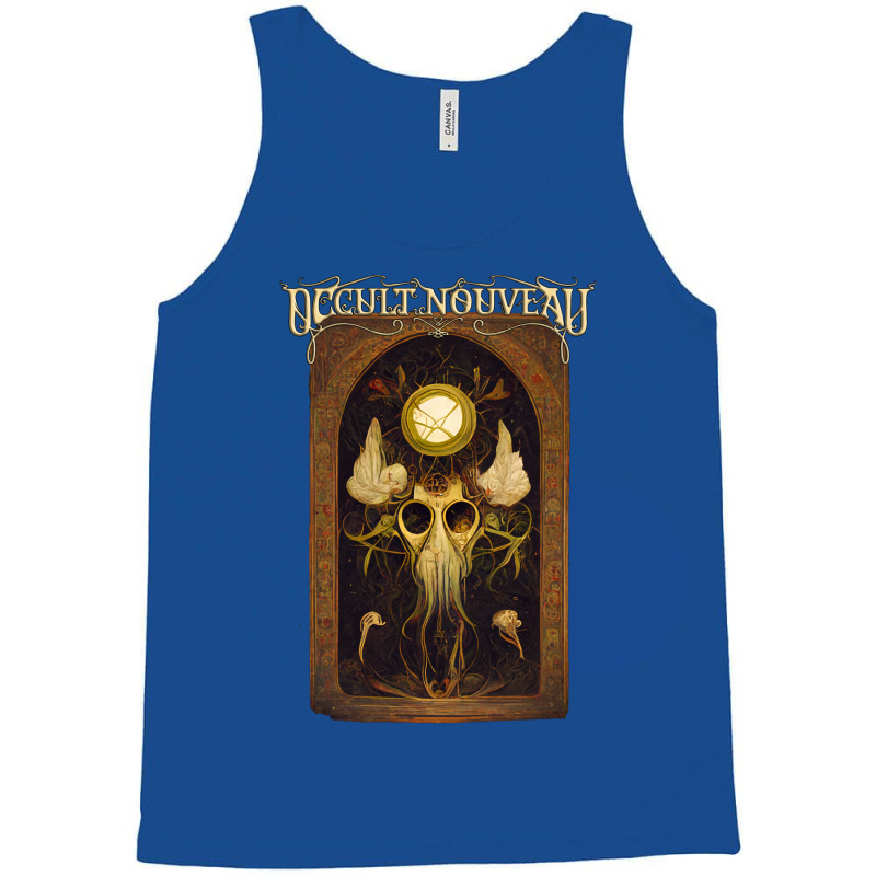 Occult Nouveau Ancestral Spirit Mirror Tank Top by meaneyantichy | Artistshot