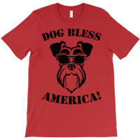 Proud American Dog Owner Gift Retro T-shirt | Artistshot