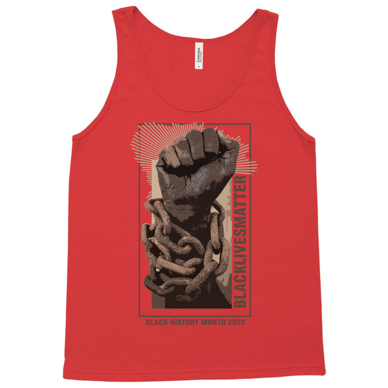 Black History Month Fight 2022 Girl Tank Top | Artistshot