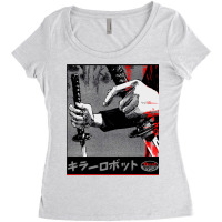 Samurai Japanese Warrior Urban Vaporwave Style Women's Triblend Scoop T-shirt | Artistshot