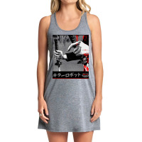 Samurai Japanese Warrior Urban Vaporwave Style Tank Dress | Artistshot