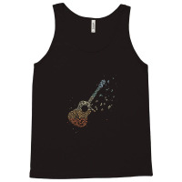 Guitar Gifts Men Music Notes Guitarist Musician Music Lover Tank Top | Artistshot