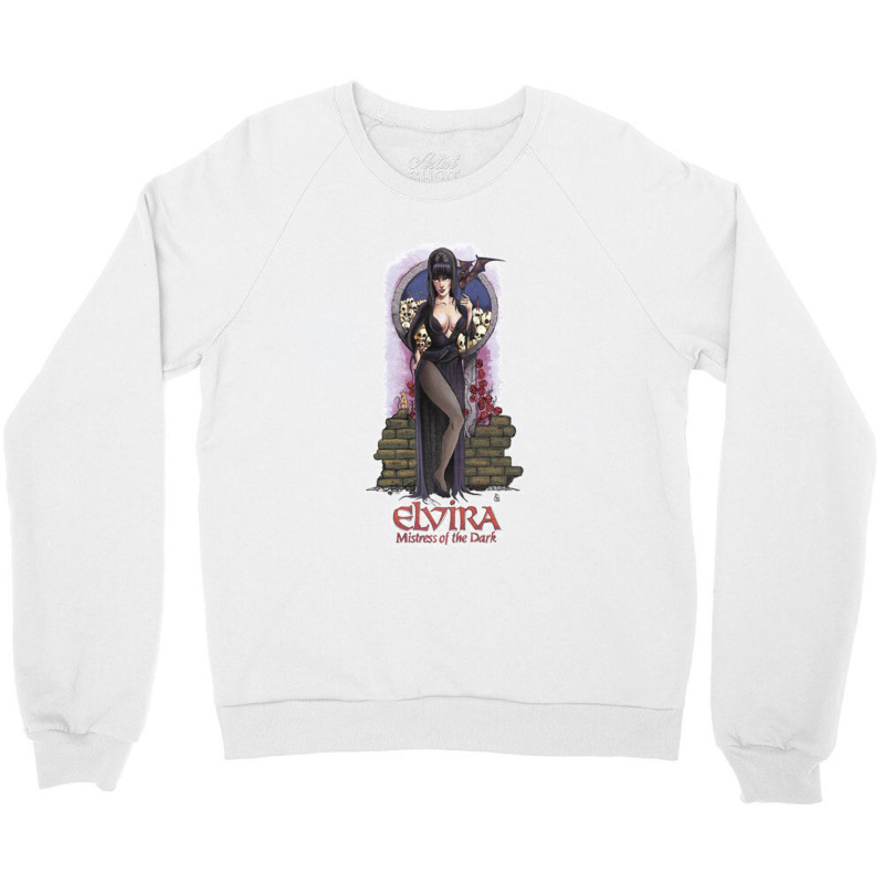 Queen Elvira Crewneck Sweatshirt | Artistshot