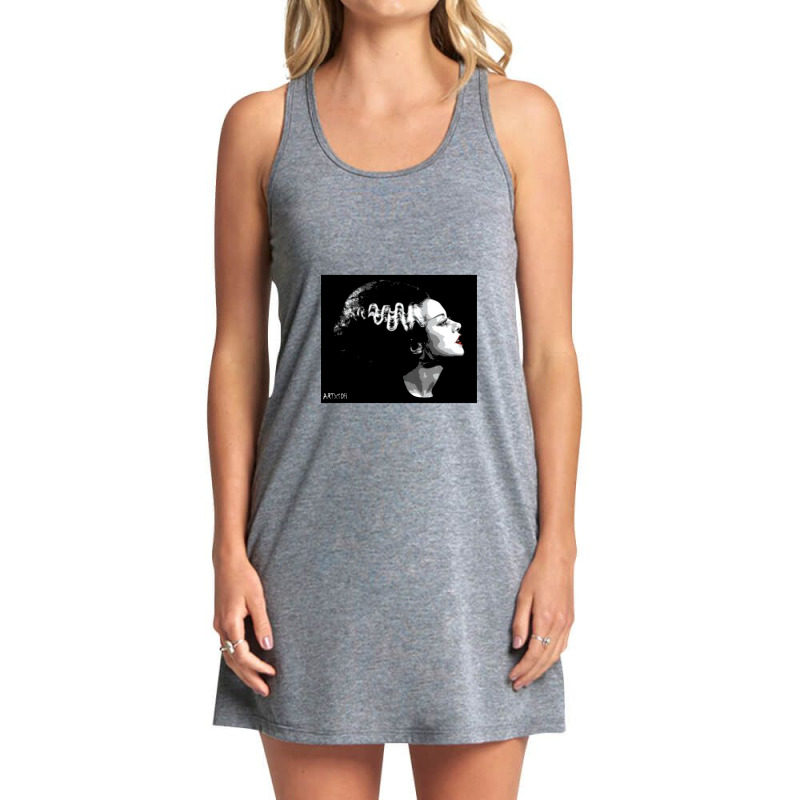 Bride Of Frankenstein Ii Tank Dress by SallieEllenIsraelit | Artistshot