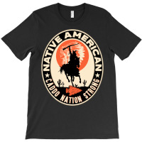 Caddo Tribe Native American Indian Proud Art Deco Vintage Trending T-shirt | Artistshot