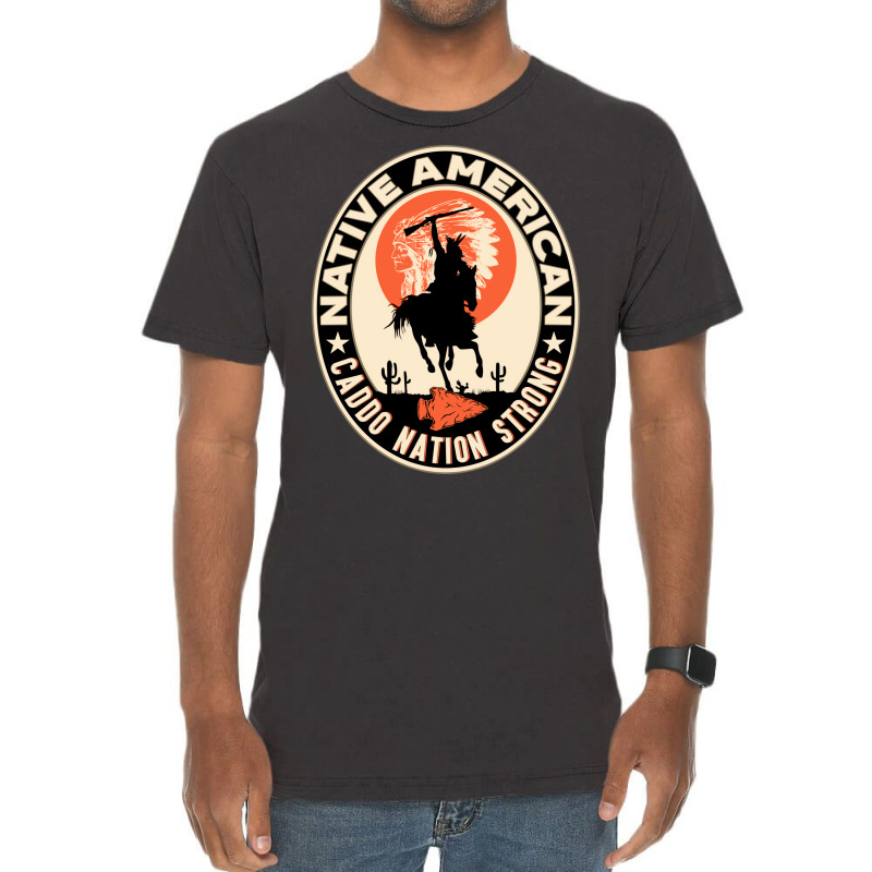 Caddo Tribe Native American Indian Proud Art Deco Vintage Trending Vintage T-shirt | Artistshot