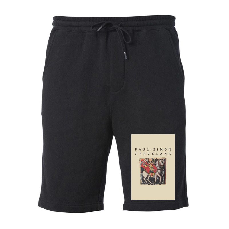 Paul Simon Graceland Fleece Short by harriettconforti | Artistshot