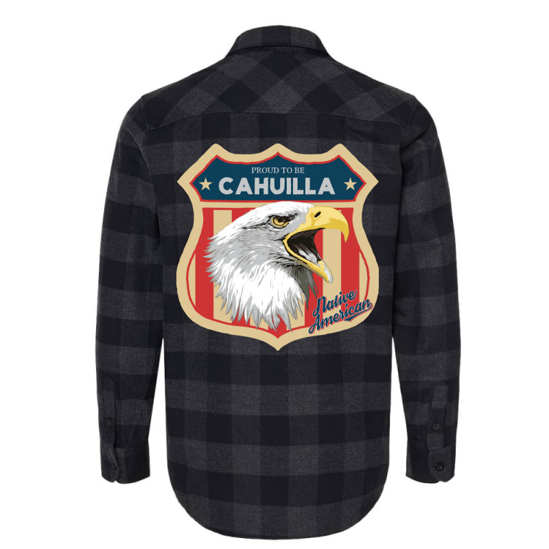 Cahuilla Tribe Native American Indian Proud Respect Eagle Aesthetic Flannel Shirt | Artistshot