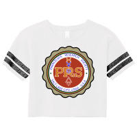 Paracelsus Research Society Alumni Girl Scorecard Crop Tee | Artistshot