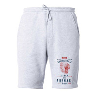 Abenaki Native American Indian Man Never Underestimate Blood Blue Fleece Short | Artistshot