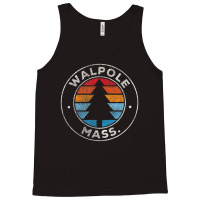 Hot Trend Walpole Massachusetts Ma Vintage Retro 70s Tank Top | Artistshot