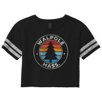 Hot Trend Walpole Massachusetts Ma Vintage Retro 70s Scorecard Crop Tee | Artistshot