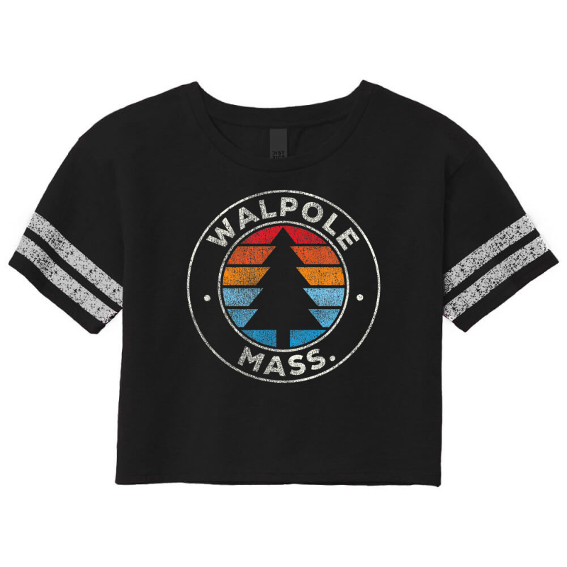 Hot Trend Walpole Massachusetts Ma Vintage Retro 70s Scorecard Crop Tee by haodinhvan1 | Artistshot