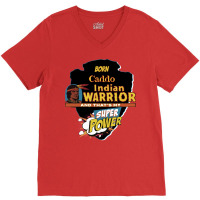 Caddo Native American Indian Born With Super Power Tumblr V-neck Tee | Artistshot