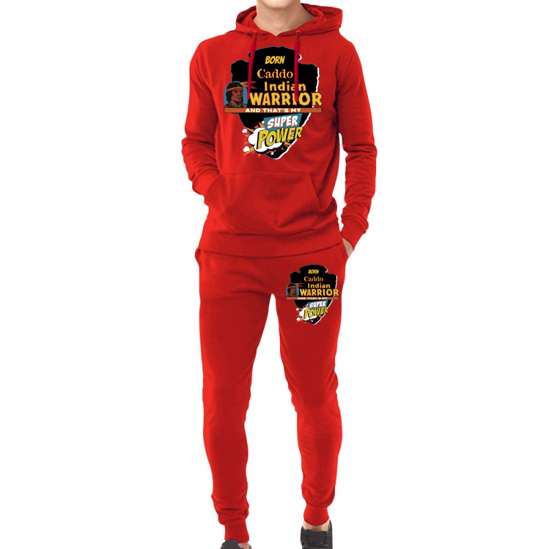 Caddo Native American Indian Born With Super Power Tumblr Hoodie & Jogger Set | Artistshot