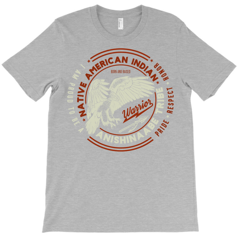 Anishinaabe Tribe Native American Indian Proud Respect Honor Vintage T-shirt | Artistshot