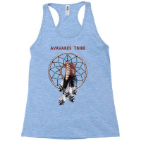 Avavares Native American Indian Retro Dreamcatcher Feather Music Racerback Tank | Artistshot