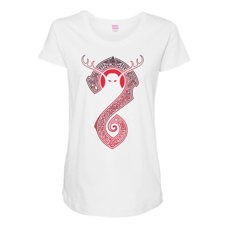 Shaman Maternity Scoop Neck T-shirt by alitoeunjood | Artistshot