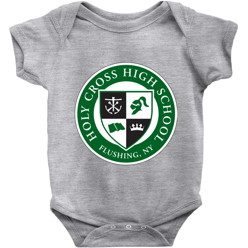 Holy Cross High School Baby Bodysuit | Artistshot