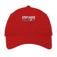 Step Aside Handyman Mechanic Funny Vintage Adjustable Cap | Artistshot