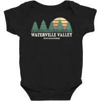 Limited Edition Waterville Valley Nh Vintage Throwback Retro 70s Baby Bodysuit | Artistshot