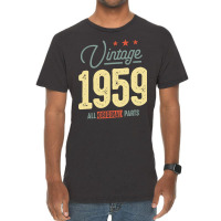 Trending Vintage Born In 1959 - 63rd Birthday Retro Classic Vintage T-shirt | Artistshot