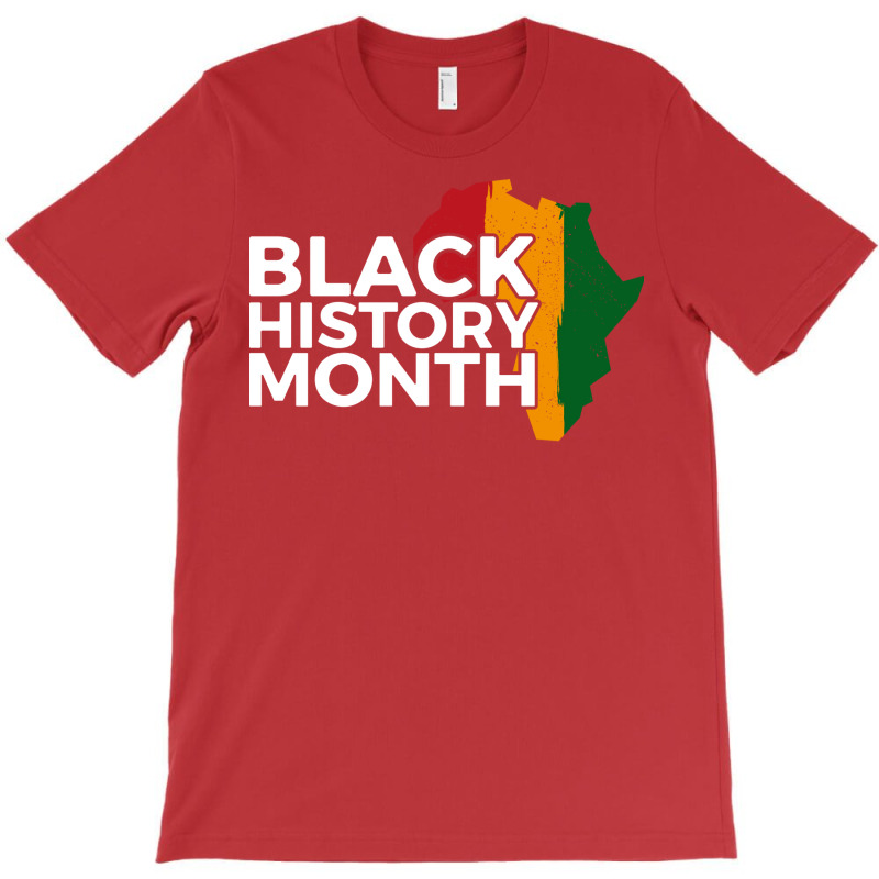 Black History Month Map Vintage T-shirt | Artistshot