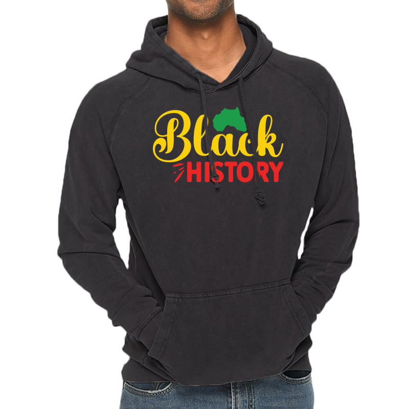 Black History Green Red Vintage Hoodie | Artistshot