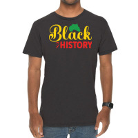 Black History Green Red Vintage T-shirt | Artistshot