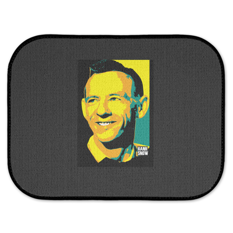 Hank Snow Clarence Eugene Snow The Singing Ranger The Yodeling Ranger  Rear Car Mat | Artistshot