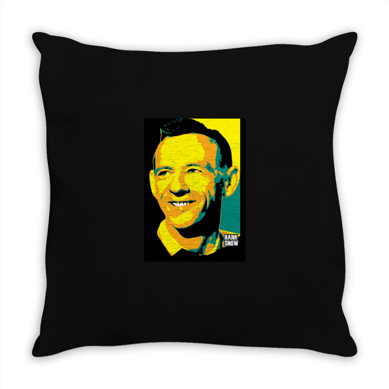 Hank Snow Clarence Eugene Snow The Singing Ranger The Yodeling Ranger  Throw Pillow | Artistshot