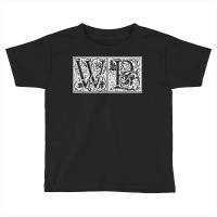 Wp   Initials W P Name Surname Onomastics Onomatology T Shirt Toddler T-shirt | Artistshot