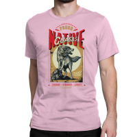 Guasas Native American Indian Born Wolf Spirit Retro Nature Classic T-shirt | Artistshot