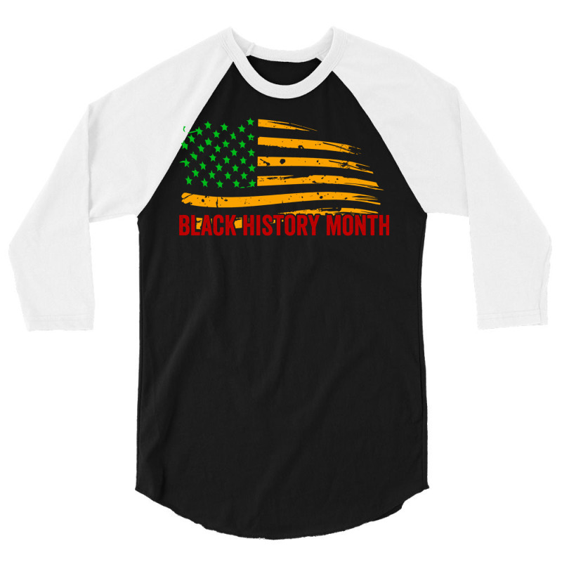 Black History Month Funny 3/4 Sleeve Shirt | Artistshot